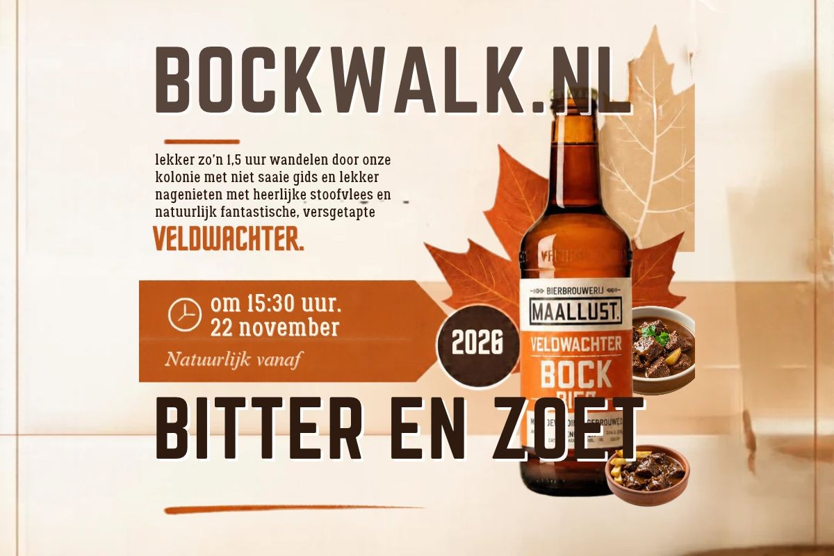 Bockwalk 2026 — de herfstwandeling door Veenhuizen